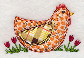 Barnyard Hen (Heirloom Applique) - Image 3