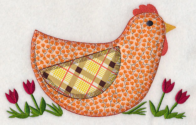 Barnyard Hen (Heirloom Applique) - Image 4