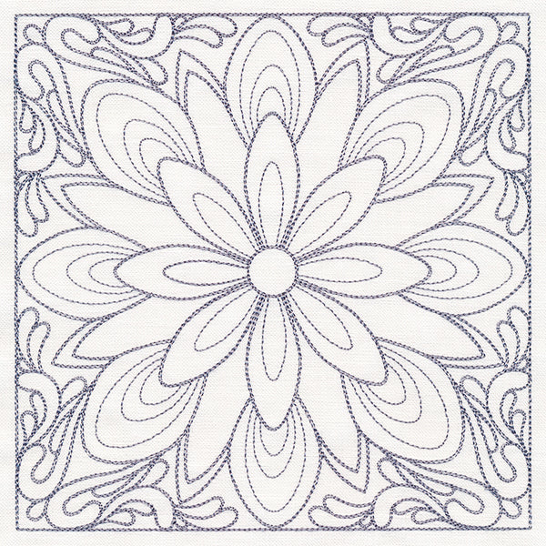 Baroque Beauty Quilting Square 1 (Double Run) - Image 2