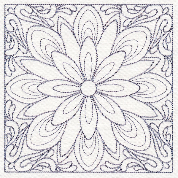 Baroque Beauty Quilting Square 1 (Double Run) - Image 3