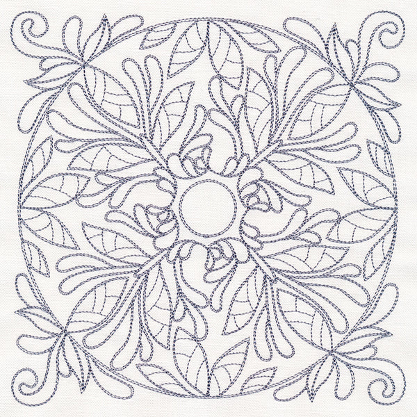 Baroque Beauty Quilting Square 2 (Double Run) - Image 2