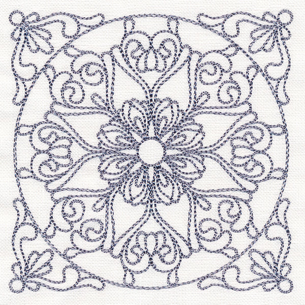 Baroque Beauty Quilting Square 4 (Double Run) - Image 5