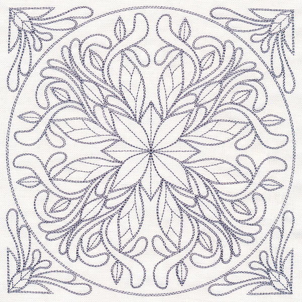 Baroque Beauty Quilting Square 6 (Double Run) - Image 2
