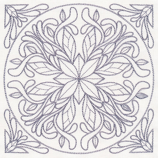 Baroque Beauty Quilting Square 6 (Double Run) - Image 3