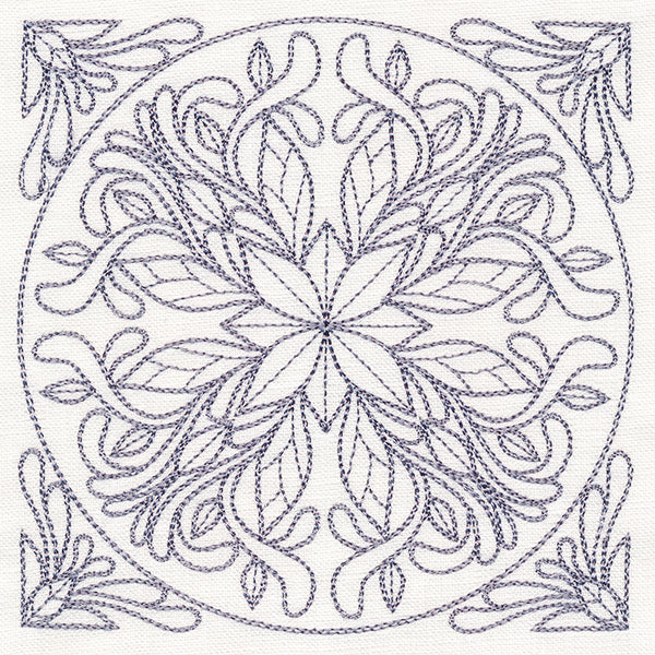Baroque Beauty Quilting Square 6 (Double Run) - Image 4