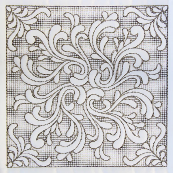 Baroque Beauty Square 3 (Trapunto) - Image 6