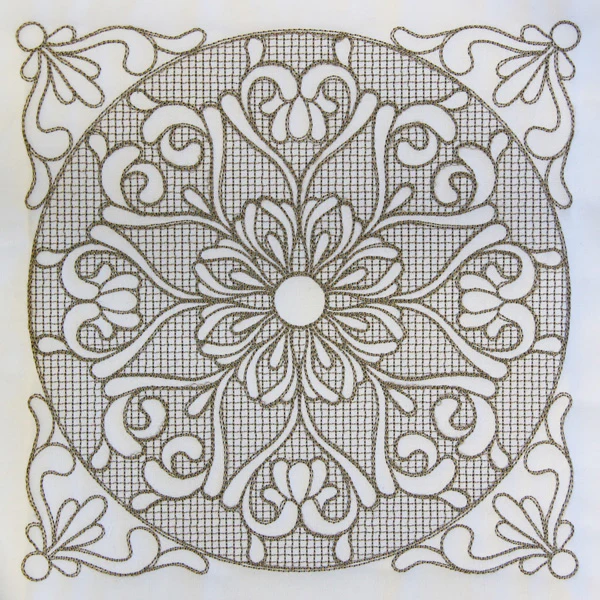 Baroque Beauty Square 4 (Trapunto) - Image 6