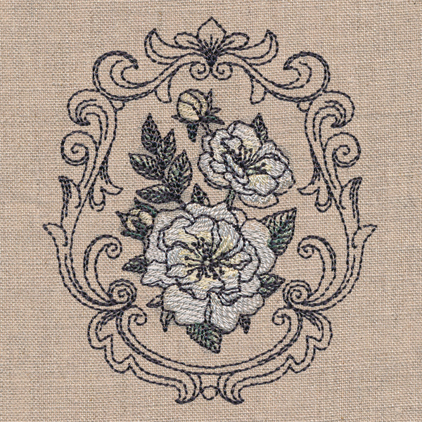 Baroque Blooms Cameo - Goldfinch - Image 4