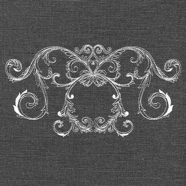Baroque Cameo Border (Whitework) - Image 3