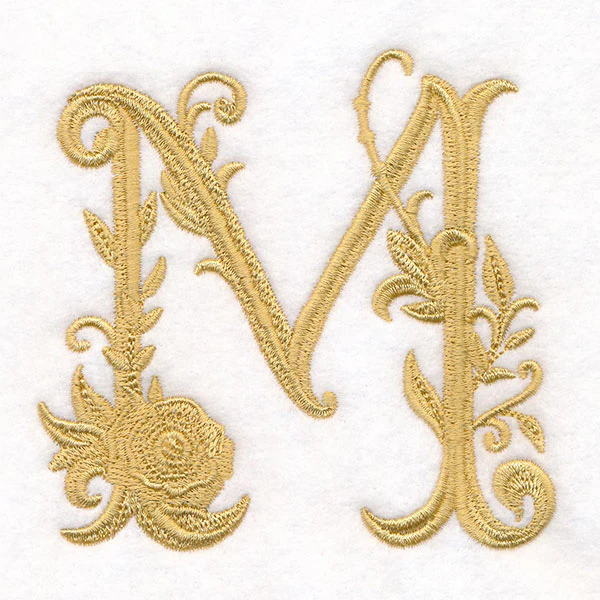 Baroque Filigree Letter in Bloom - M - Image 5