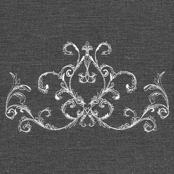 Baroque Flourish Border (Whitework) - Image 3
