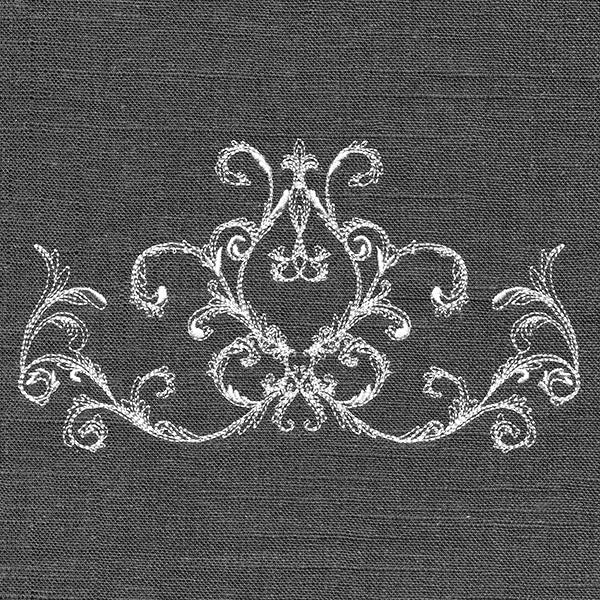 Baroque Flourish Border (Whitework) - Image 4