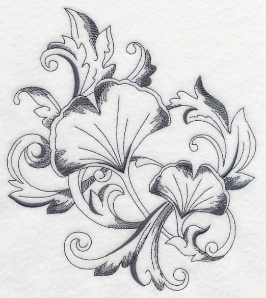 Baroque Ginkgo Flourish - Image 4