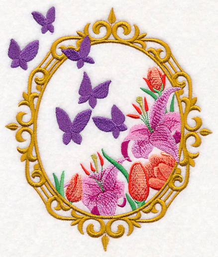 Baroque Natura Cameo - Butterflies - Image 2