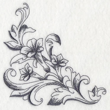 Baroque Trumpet Vine Corner - Image 2