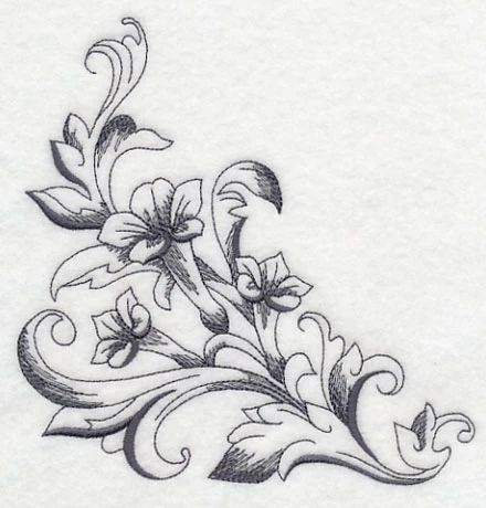 Baroque Trumpet Vine Corner - Image 4