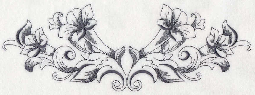 Baroque Trumpet Vine Spray - Image 5