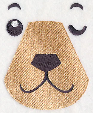 Barry Bear Face (Winking)