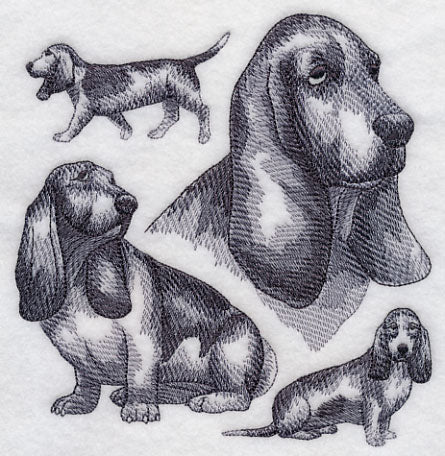 Basset Hound Sketch - Image 3