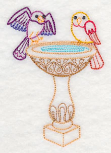 Bath Time Bird 2 (Vintage) - Image 2