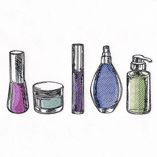 Bathroom Beauty Essentials Border - Image 5