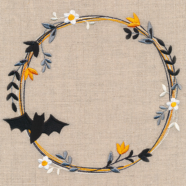 Batty & Beautiful Wildflower Wreath - Image 2