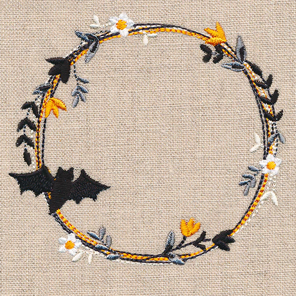 Batty & Beautiful Wildflower Wreath - Image 5