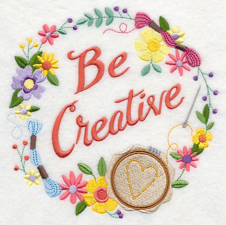 Be Creative Wreath - Image 3