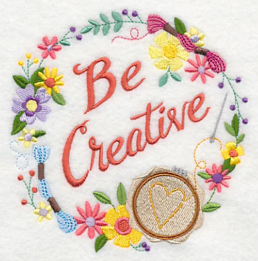 Be Creative Wreath - Image 4
