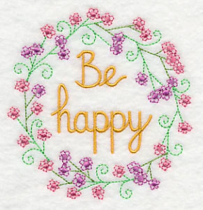 Be Happy Wreath - Image 5