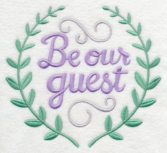 Be Our Guest Wreath - Image 2