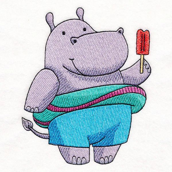 Beach Buddies Hippo - Image 4