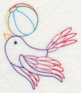 Beach Bum Bird with Ball (Vintage) - Image 3