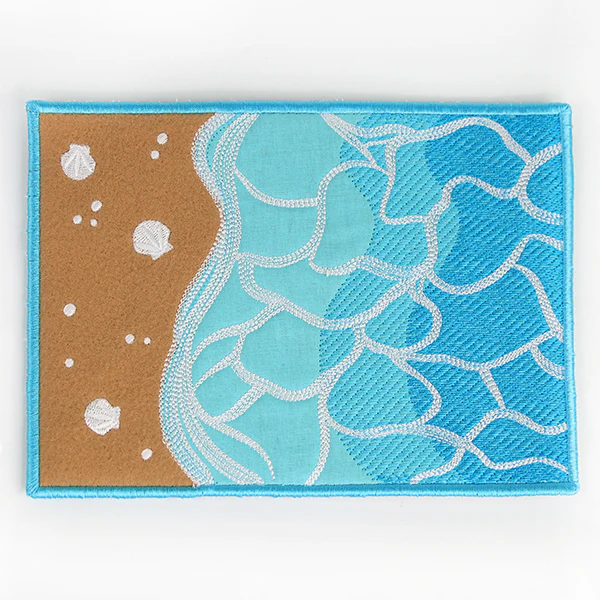 Beach Time Mug Rug (In-the-Hoop) - Image 2
