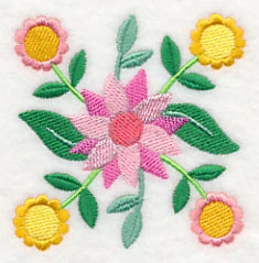 Beautiful Blossom Bunch Corner - Image 3