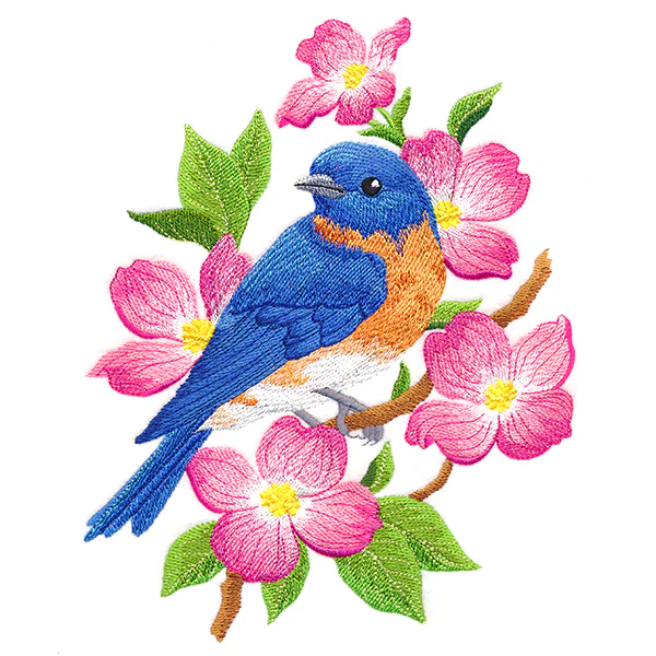 Beautiful Bluebird in Blooms - Image 7