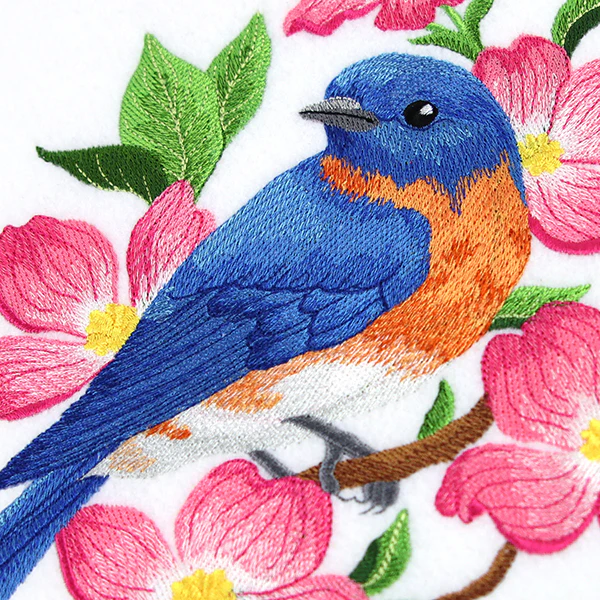 Beautiful Bluebird in Blooms - Image 8