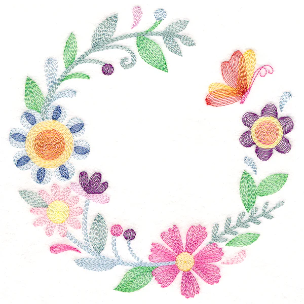 Beautiful Butterfly Wreath - Image 2