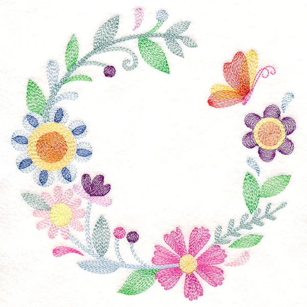 Beautiful Butterfly Wreath - Image 6