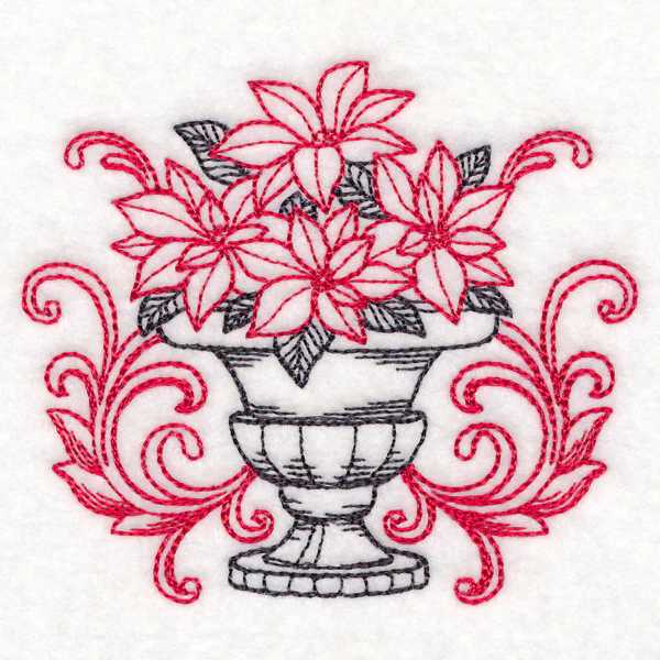 Beautiful Christmas - Poinsettia Bouquet - Image 5