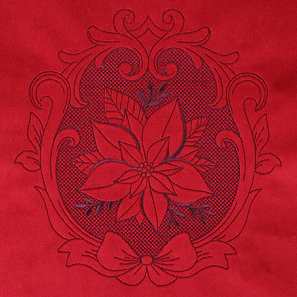 Beautiful Poinsettia Cameo - Image 2