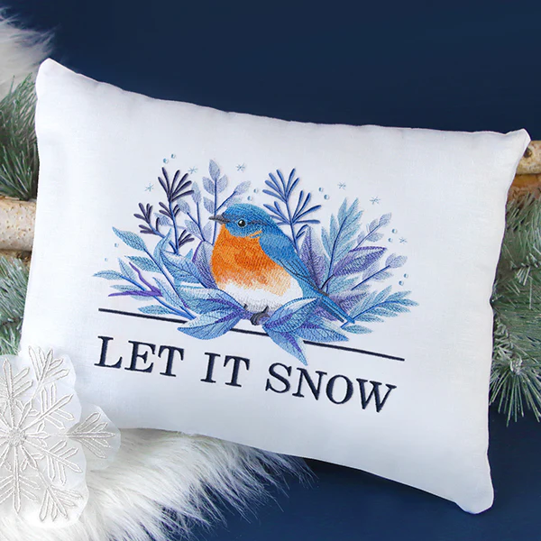 Beautiful Winter Bluebird - Image 8