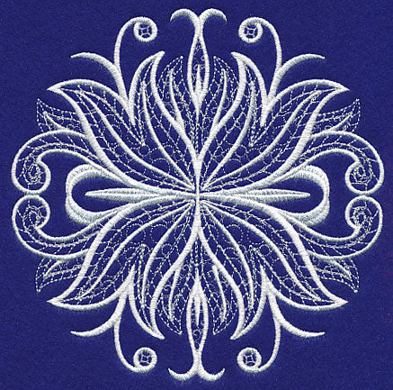 Beauty and Grace Flourish (Whitework) - Image 3