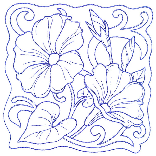 Beauty in a Stitch - Morning Glory - Image 2
