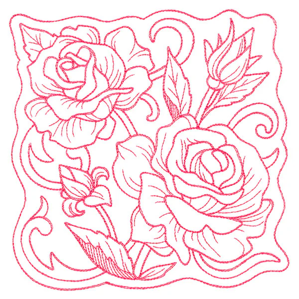 Beauty in a Stitch - Tea Rose - Image 3