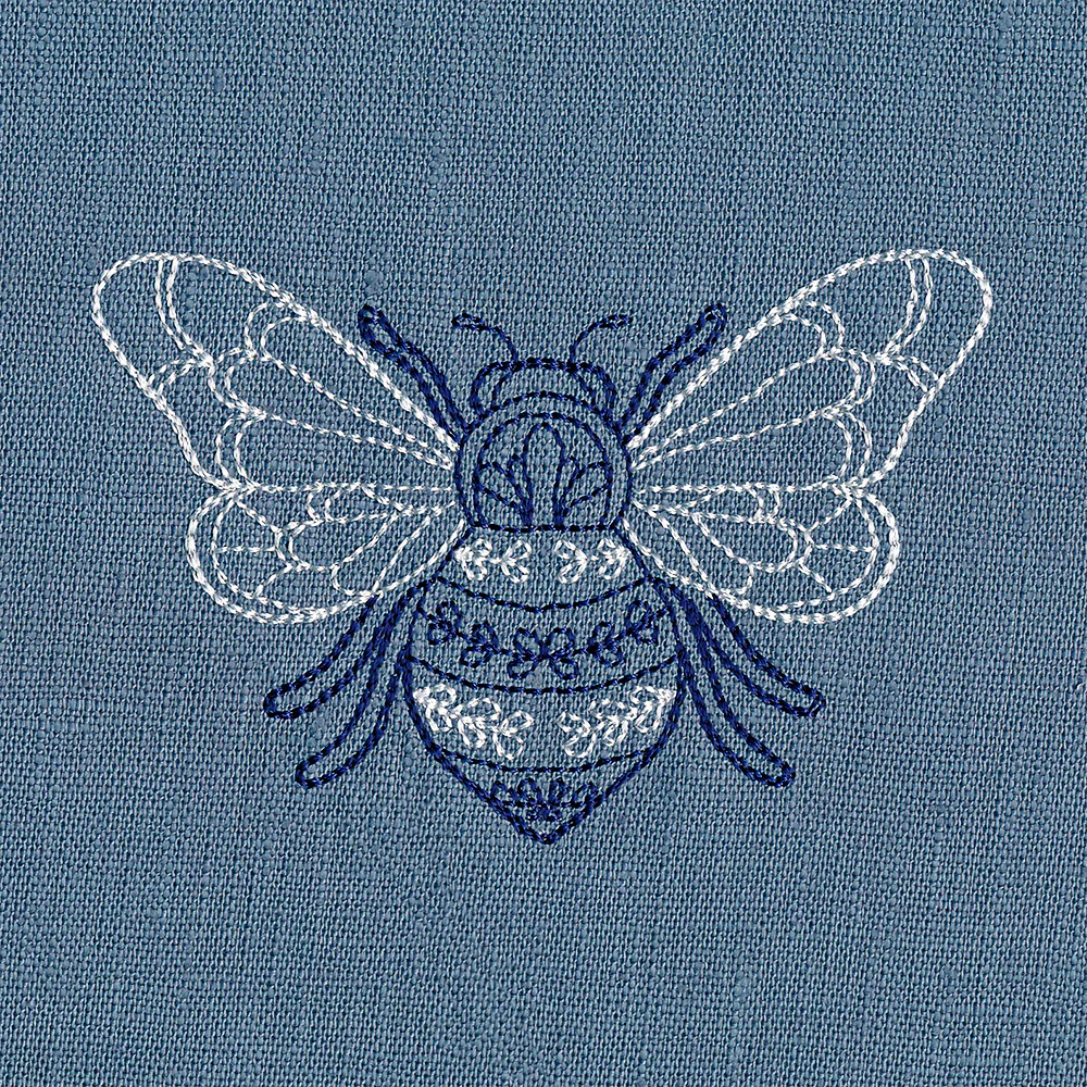 Bee and Blooms Pillow Pair - Image 16
