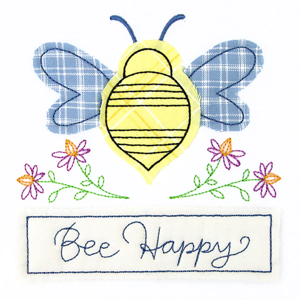 Bee Happy (Crafty Cut Applique) - Image 3