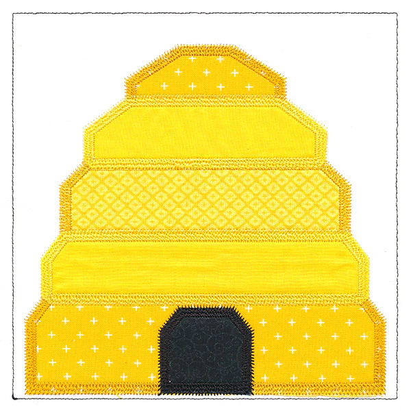 Beehive Quilt Block (In-the-Hoop) - Image 3