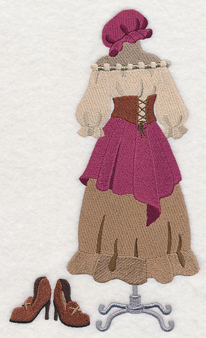 Beer Maid Costume Dress Form - Image 2