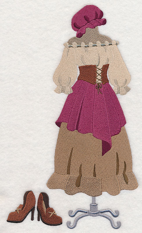 Beer Maid Costume Dress Form - Image 5